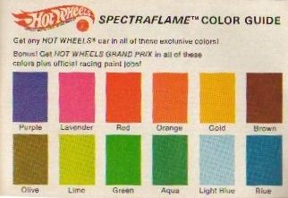 Car Color Chart With Names
